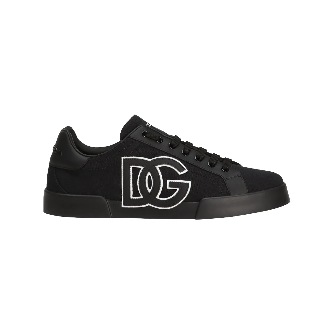 PORTOFINO LIGHT STROBEL SNEAKERS IN CANVAS AND CALFSKIN
