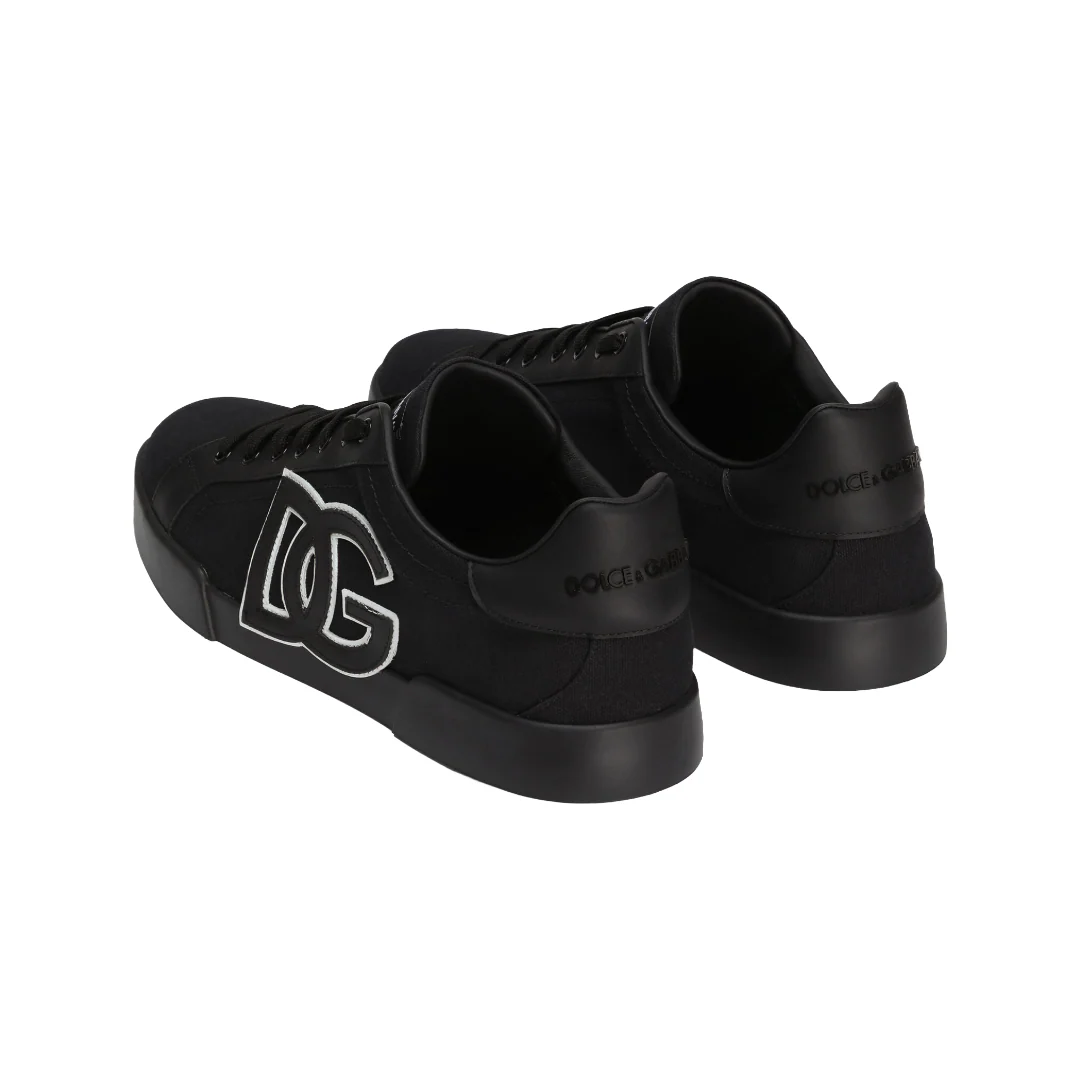 PORTOFINO LIGHT STROBEL SNEAKERS IN CANVAS AND CALFSKIN - Image 3