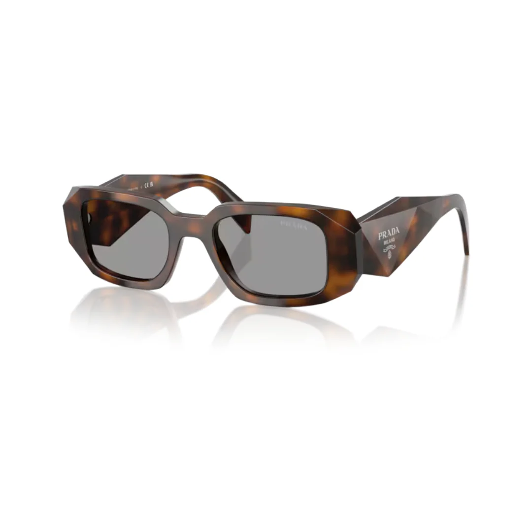 PRADA 20D50Q SUNGLASSES JUNIPER TORTOISE/GREY