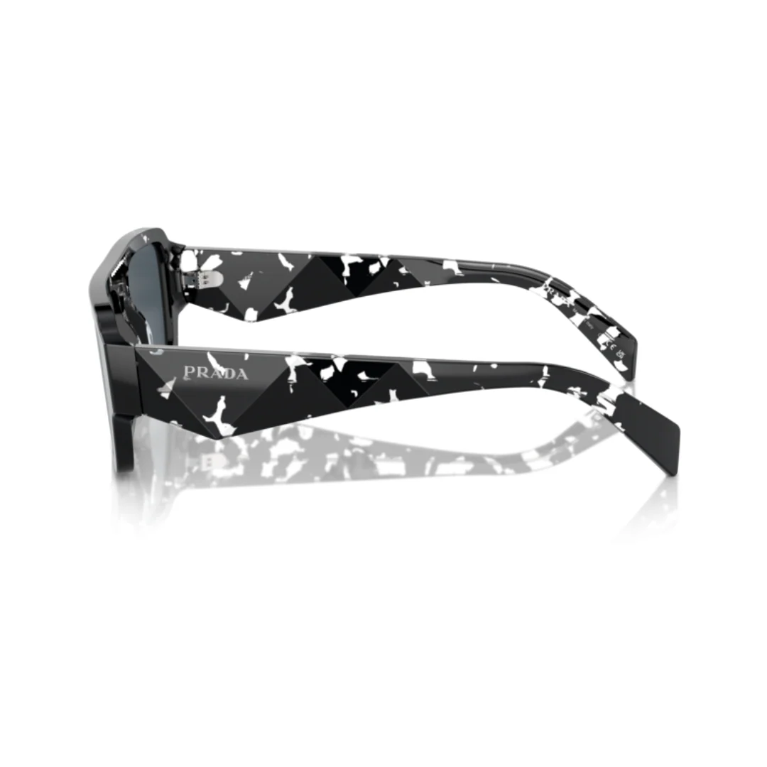 PRADA PR A05SF TORTOISE BLACK CRYSTAL DARK GREY - Image 2