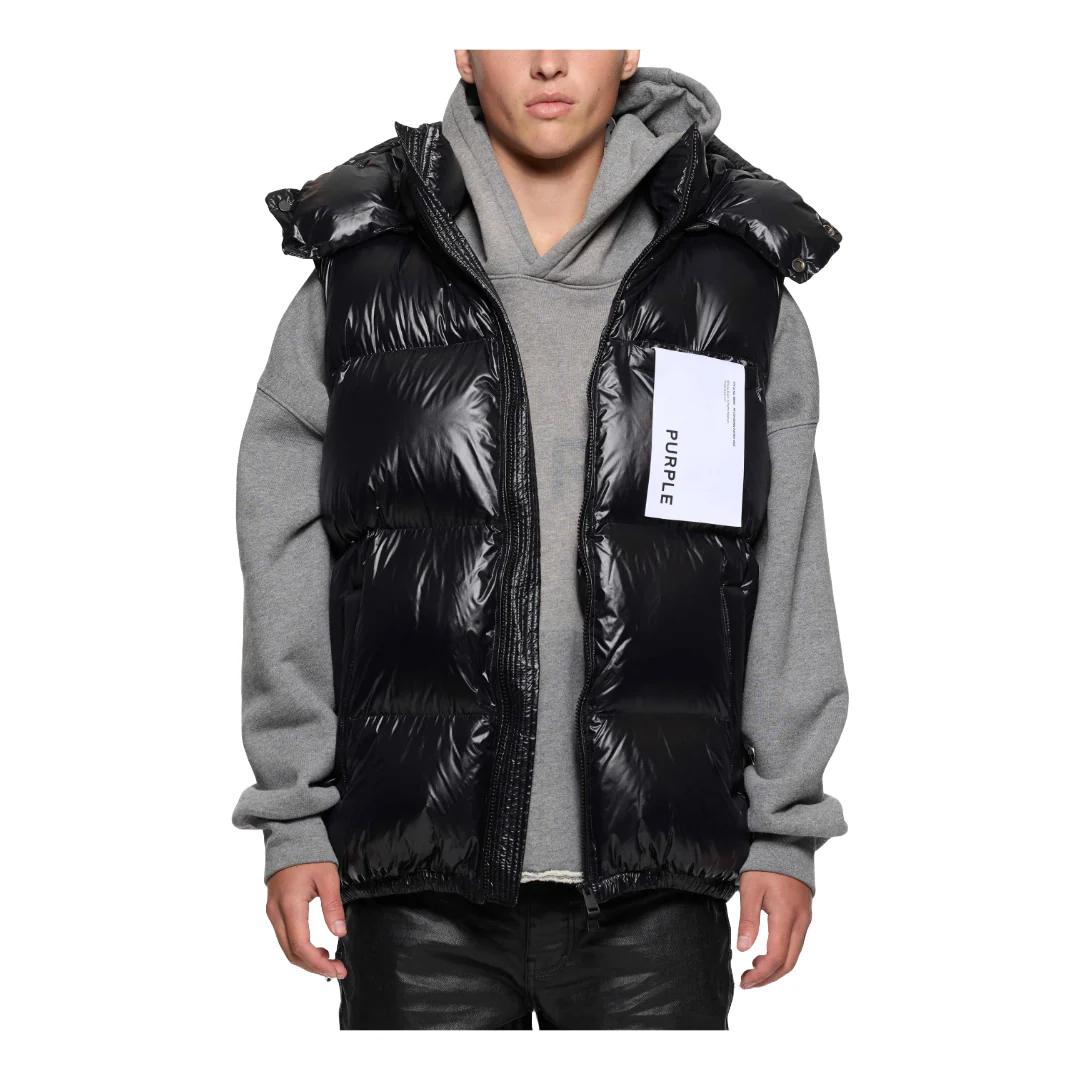 PUFFER VEST BLACK - Image 2