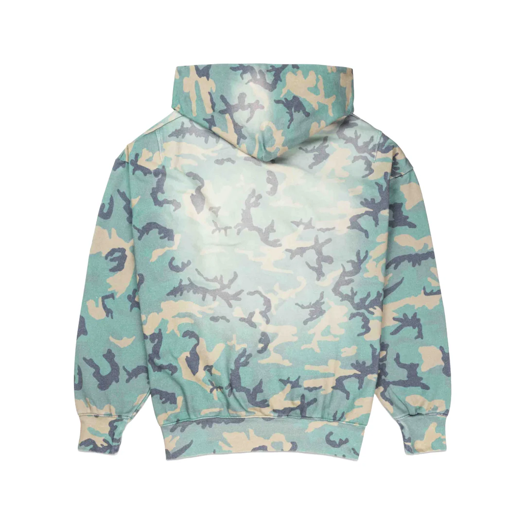 PURPLE BRAND FADED CAMO HOODIE - Image 2