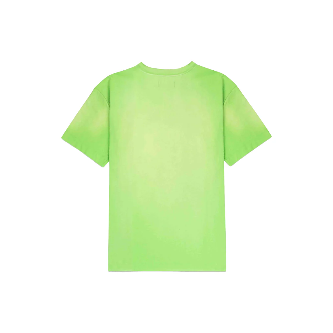 PURPLE BRAND GLITCH T-SHIRT GREEN - Image 2