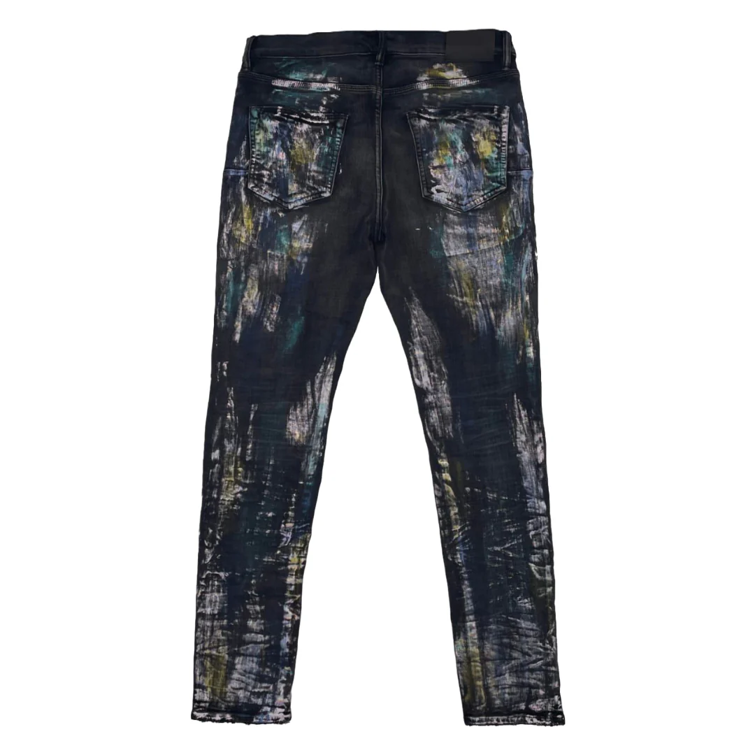 PURPLE BRAND IRIDESCENT PAINTER BLACK - Image 3