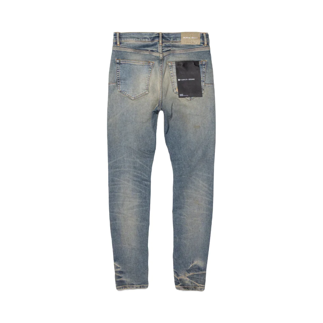 PURPLE BRAND MID INDIGO MUTED BLUE DIRTY INDIGO - Image 2