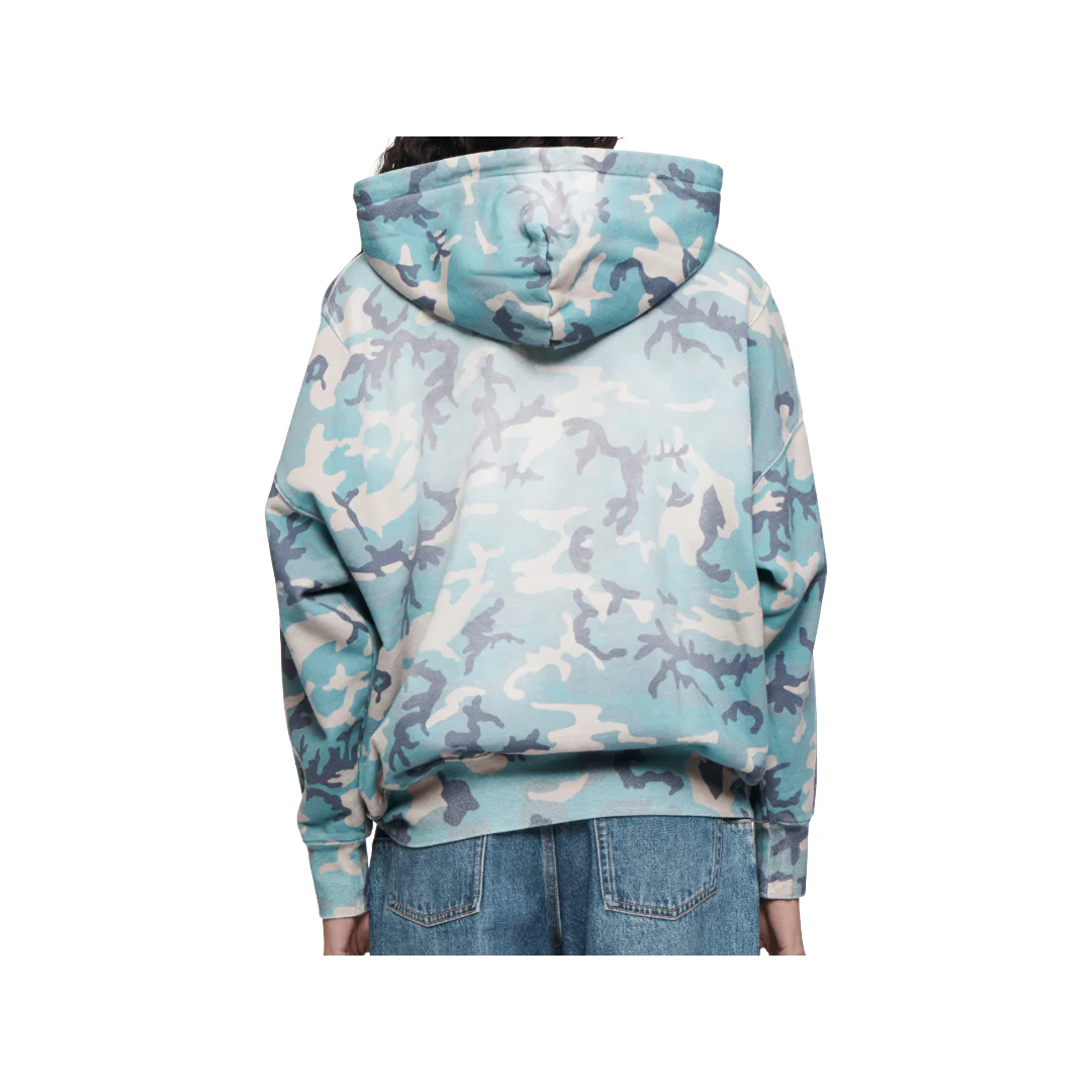 PURPLE BRAND MWT FLEECE PO HOODY FADED CAMO - Image 2
