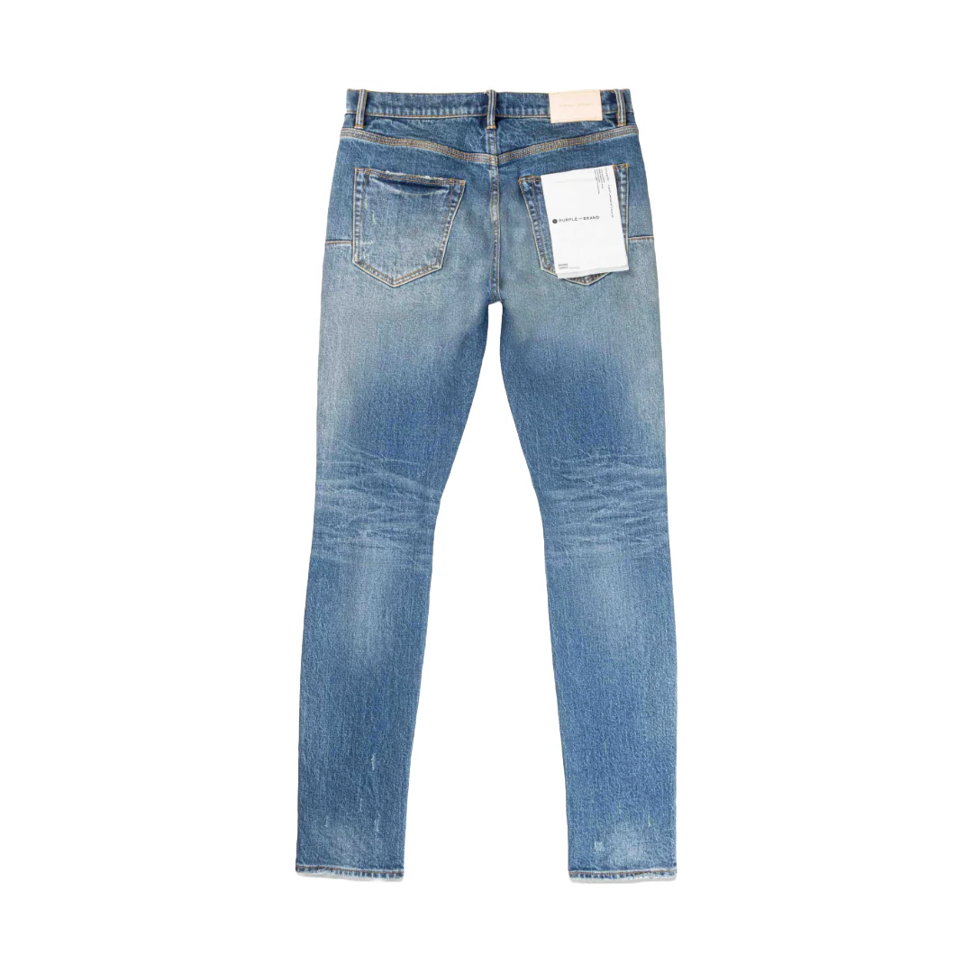 PURPLE BRAND THRASHED MID INDIGO - Image 2
