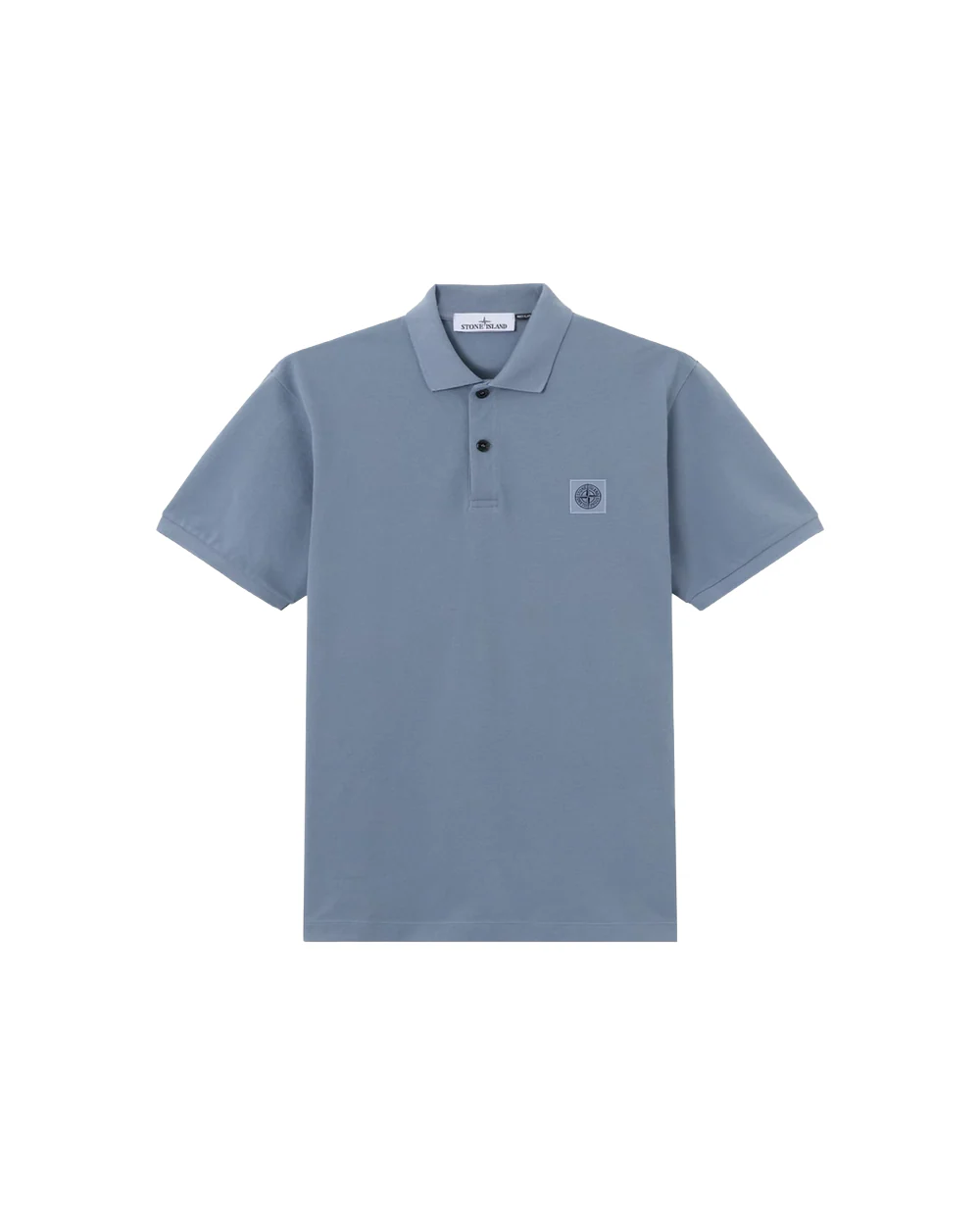 REGULAR-FIT SHORT-SLEEVE POLO WITH COMPASS PATCH