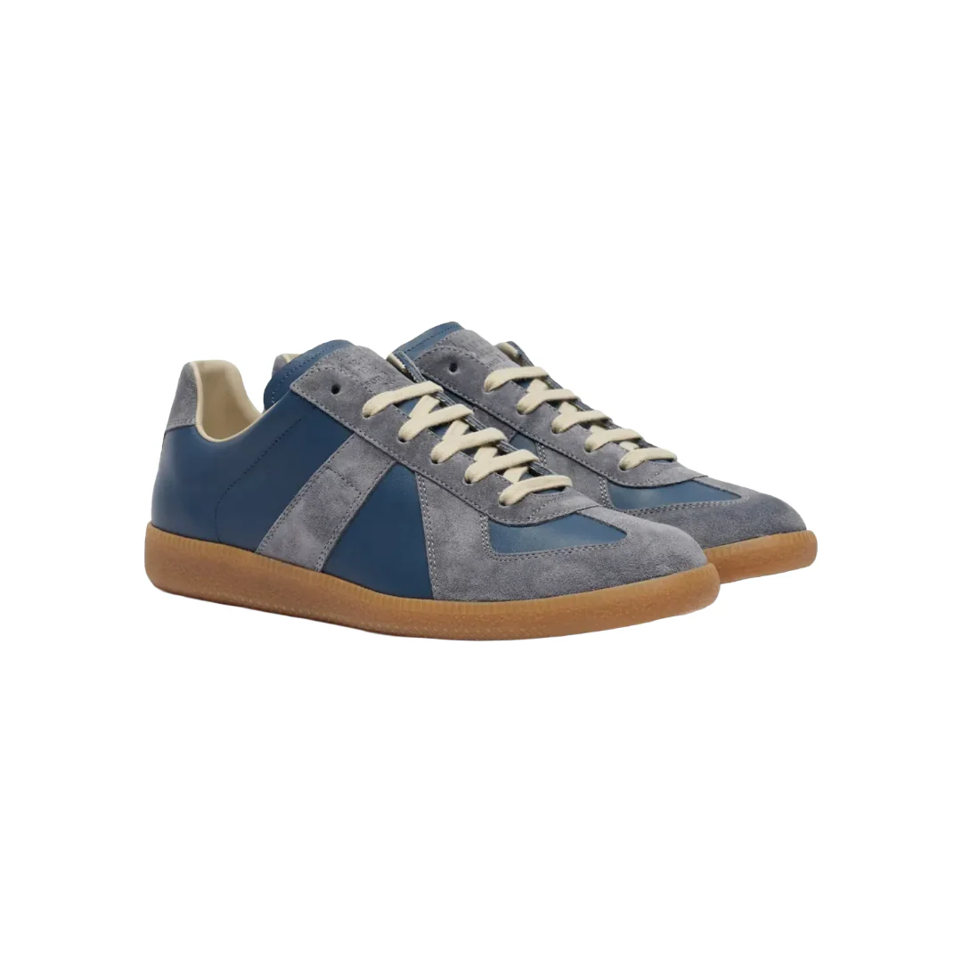 REPLICA SNEAKERS BLUE/TAN - Image 3