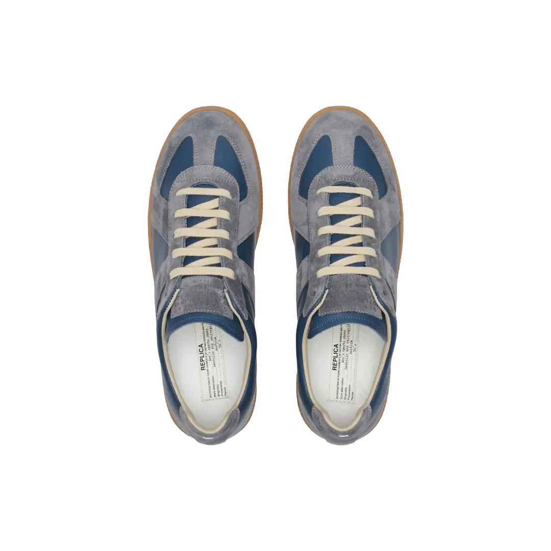 REPLICA SNEAKERS BLUE/TAN - Image 5