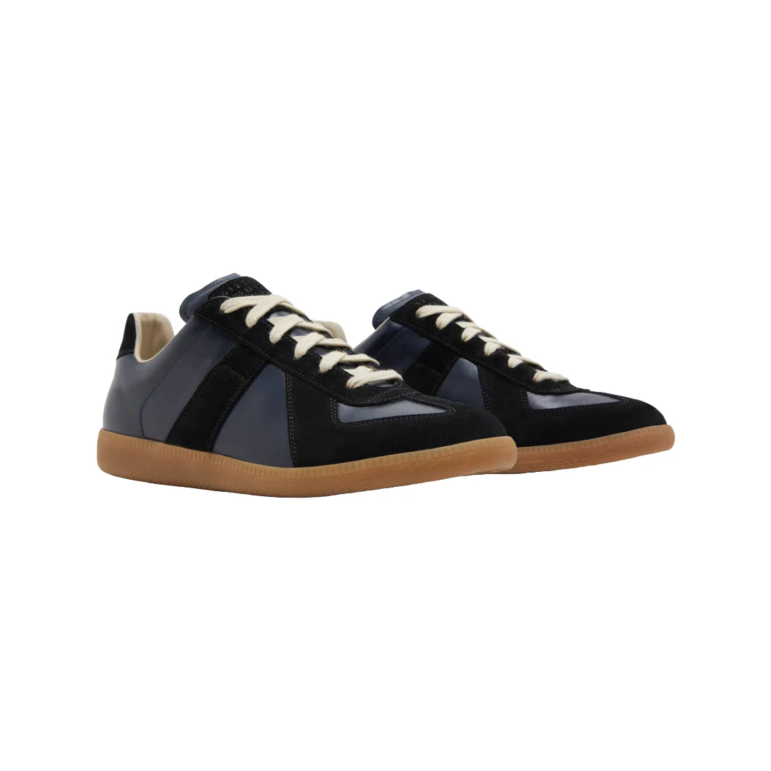 REPLICA SNEAKERS NAVY BLACK - Image 4