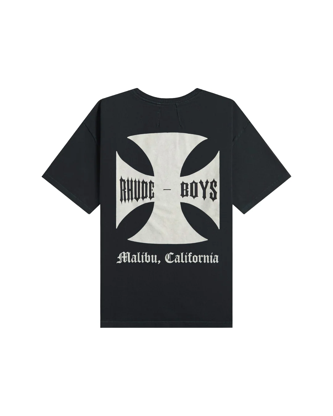 RHUDE BOYS TEE VINTAGE BLACK - Image 2