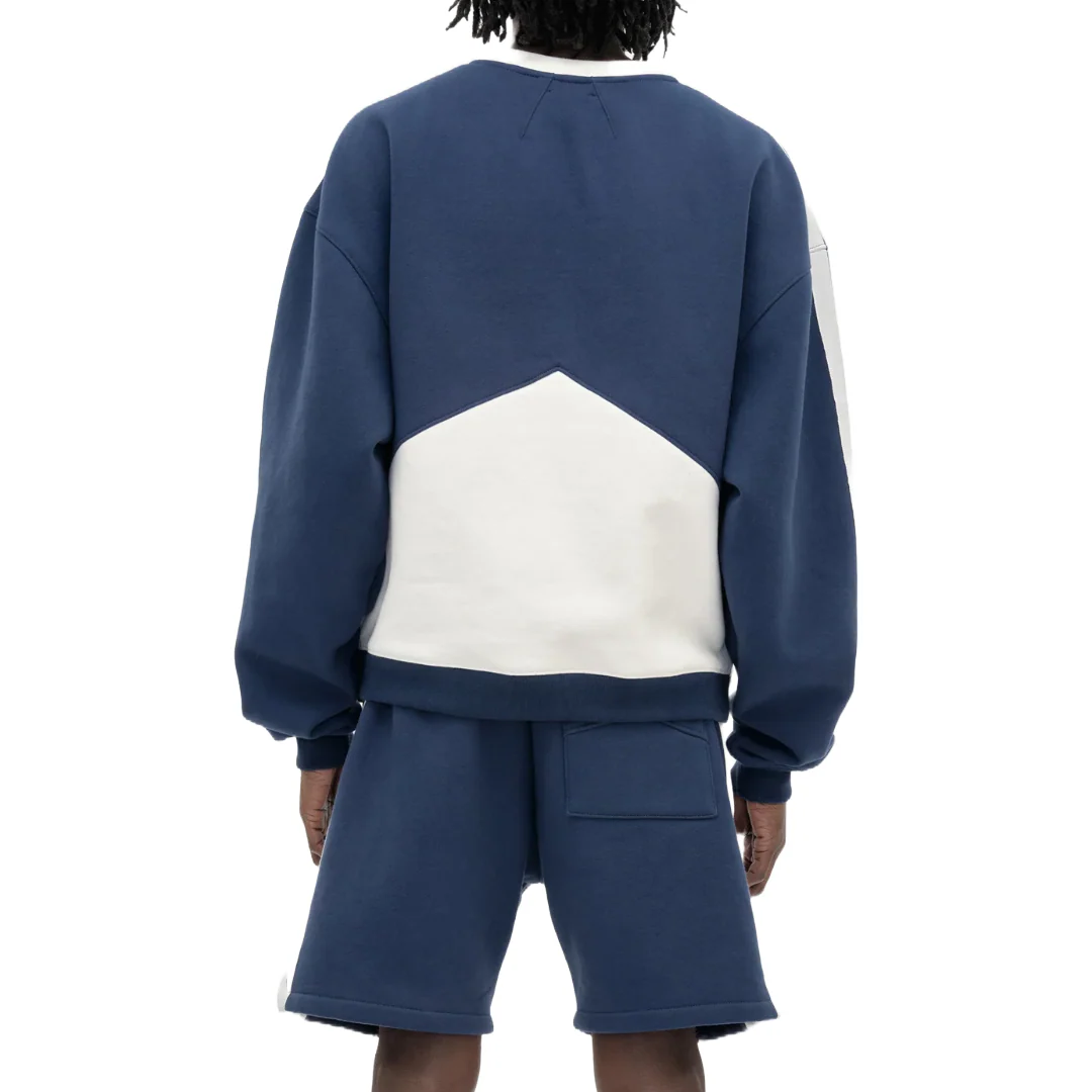 RHUDE CHAMPIONS SHORTS NAVY - Image 3