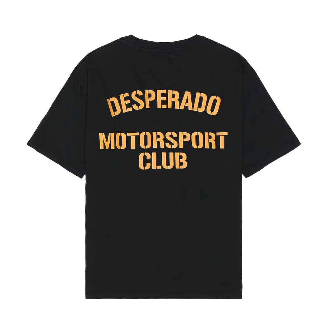 RHUDE DESPERADO MOTORSPORT TEE VTG BLACK - Image 2