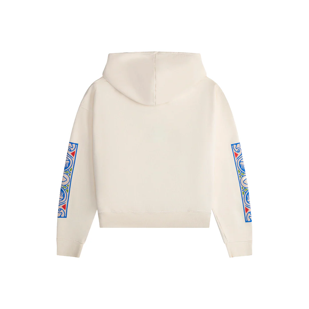 RHUDE HOTEL HOODIE VTG WHITE - Image 2