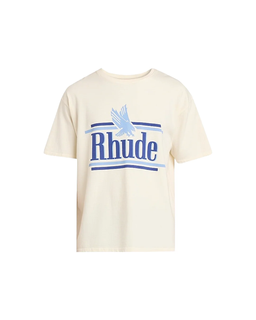 RHUDE ROSSA TEE WHITE/BLACK