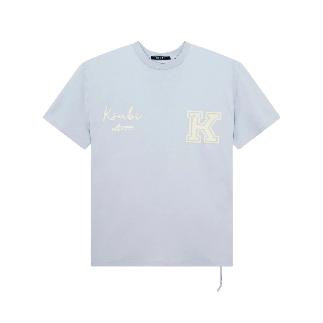 SALUD BIGGIE SS TEE BLUE MIST