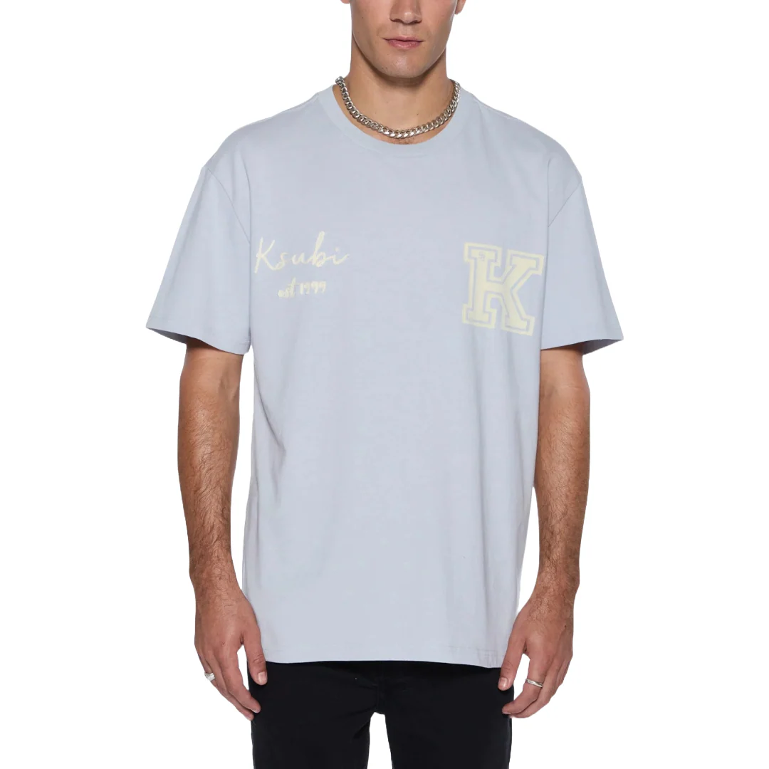 SALUD BIGGIE SS TEE BLUE MIST - Image 2
