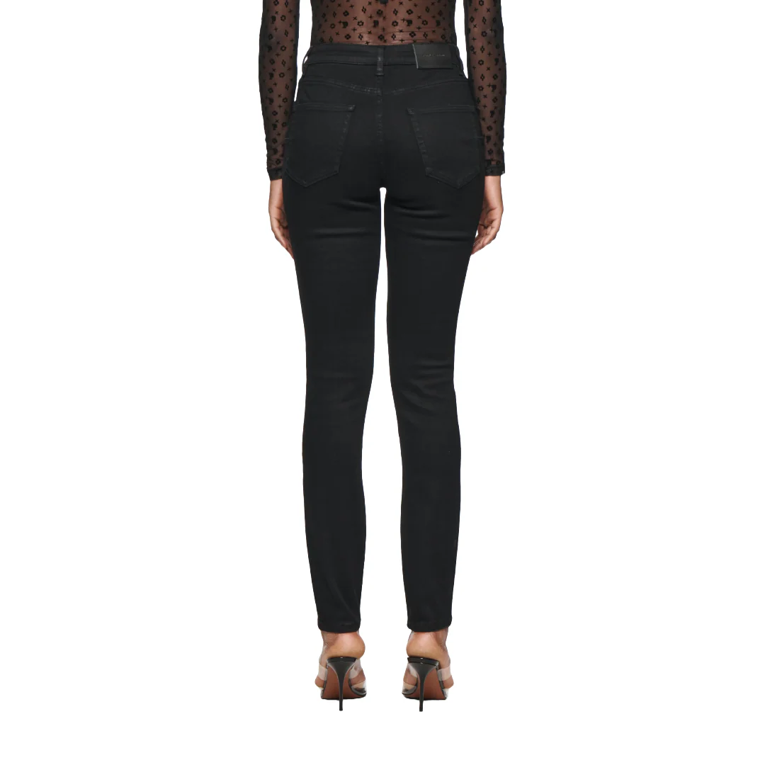 SKINNY MID RISE BLACK - Image 3