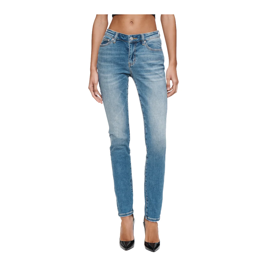SKINNY WORN MID INDIGO - Image 2