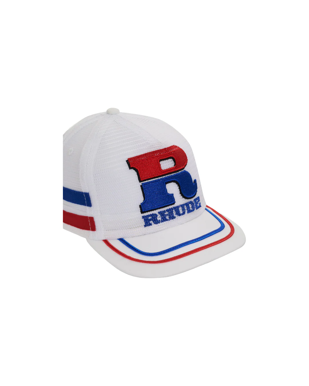 SPLIT PETROL LOGO MESH TRUCKER HAT - Image 3