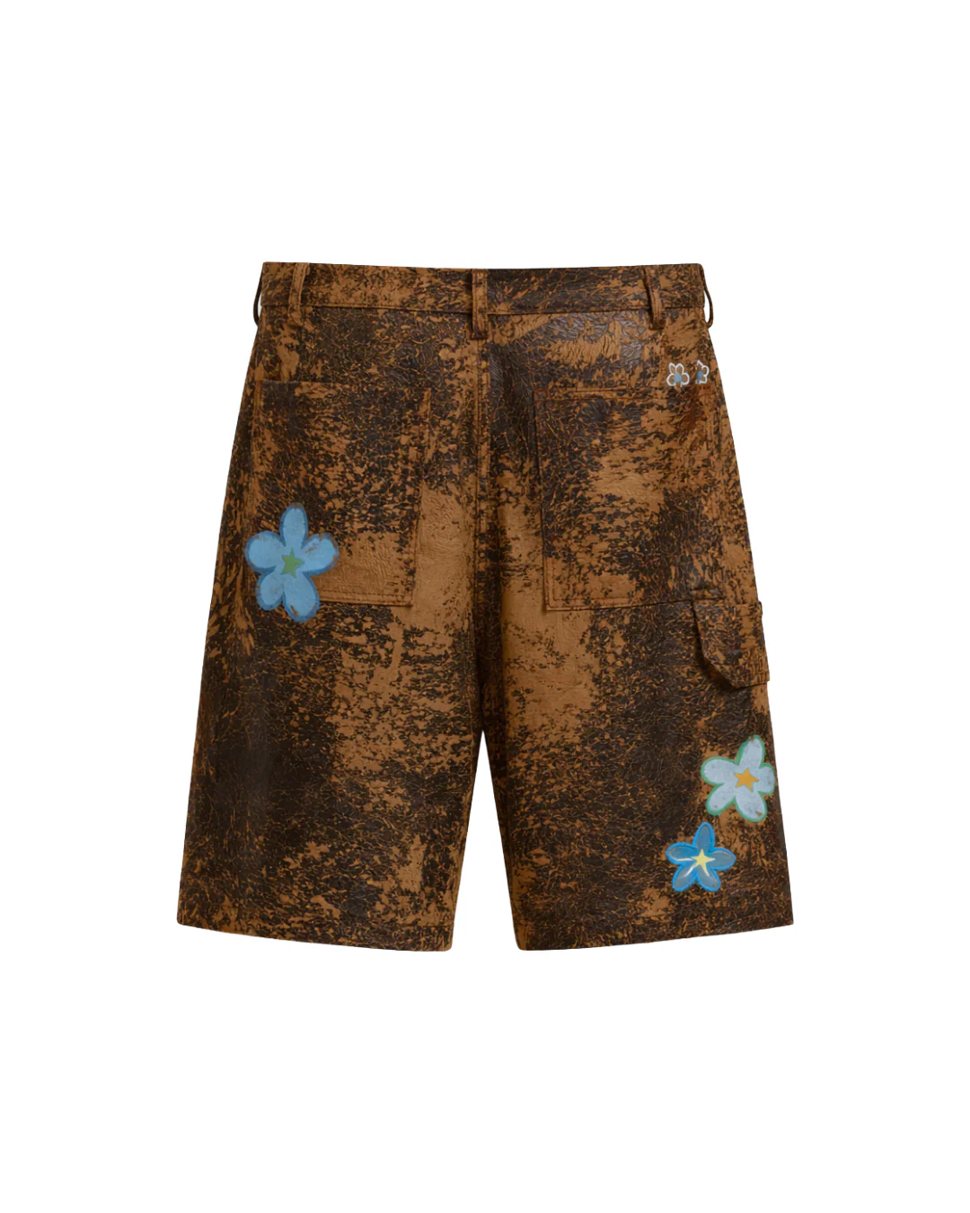 SUPER BLOOM LAMBSKIN CARPENTER SHORTS - Image 2