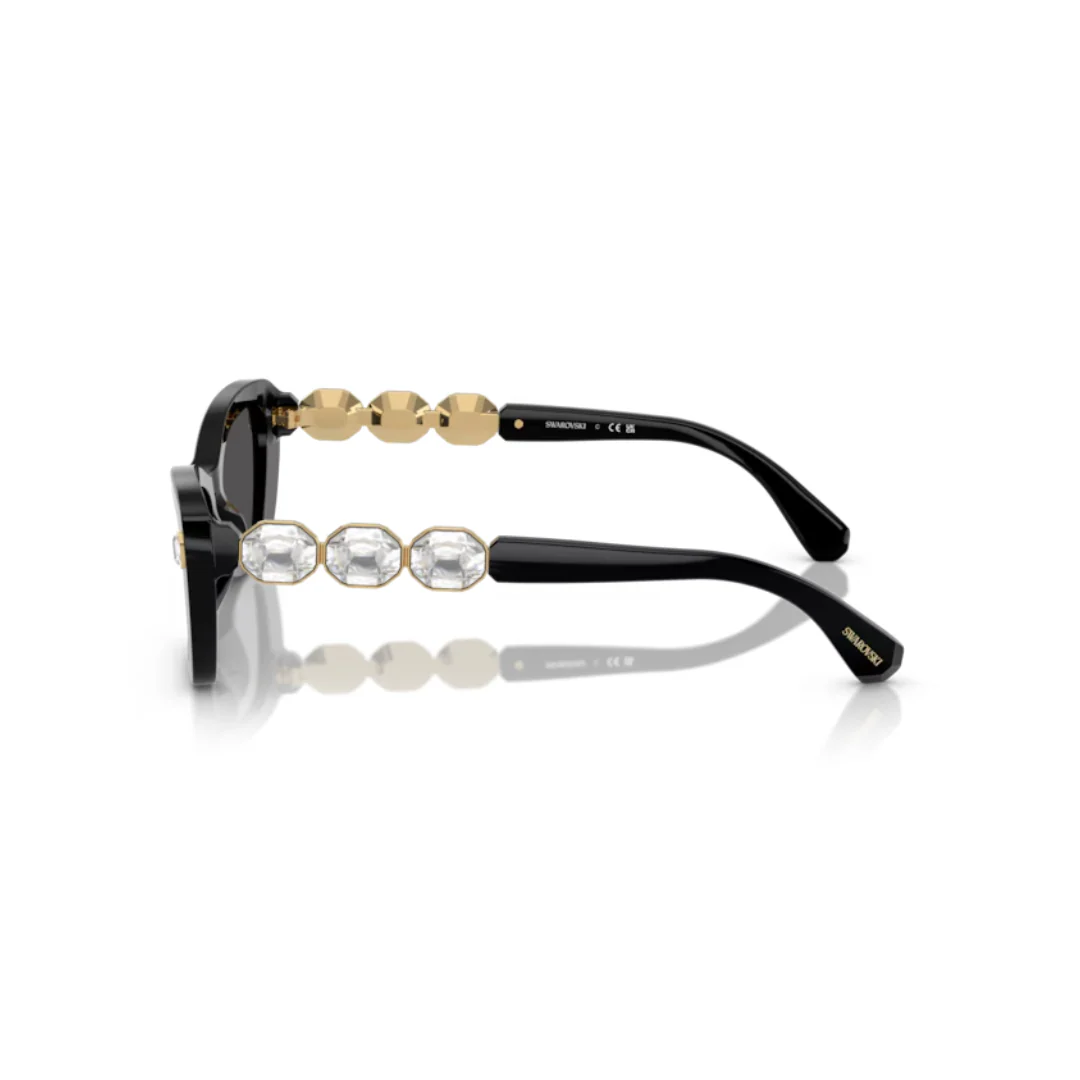 SWAROVSKI SUNGLASSES BUTTERFLY SHAPE BLACK - Image 2