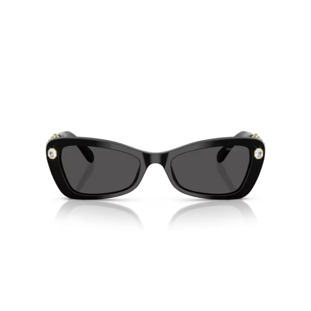 SWAROVSKI SUNGLASSES BUTTERFLY SHAPE BLACK - Image 4