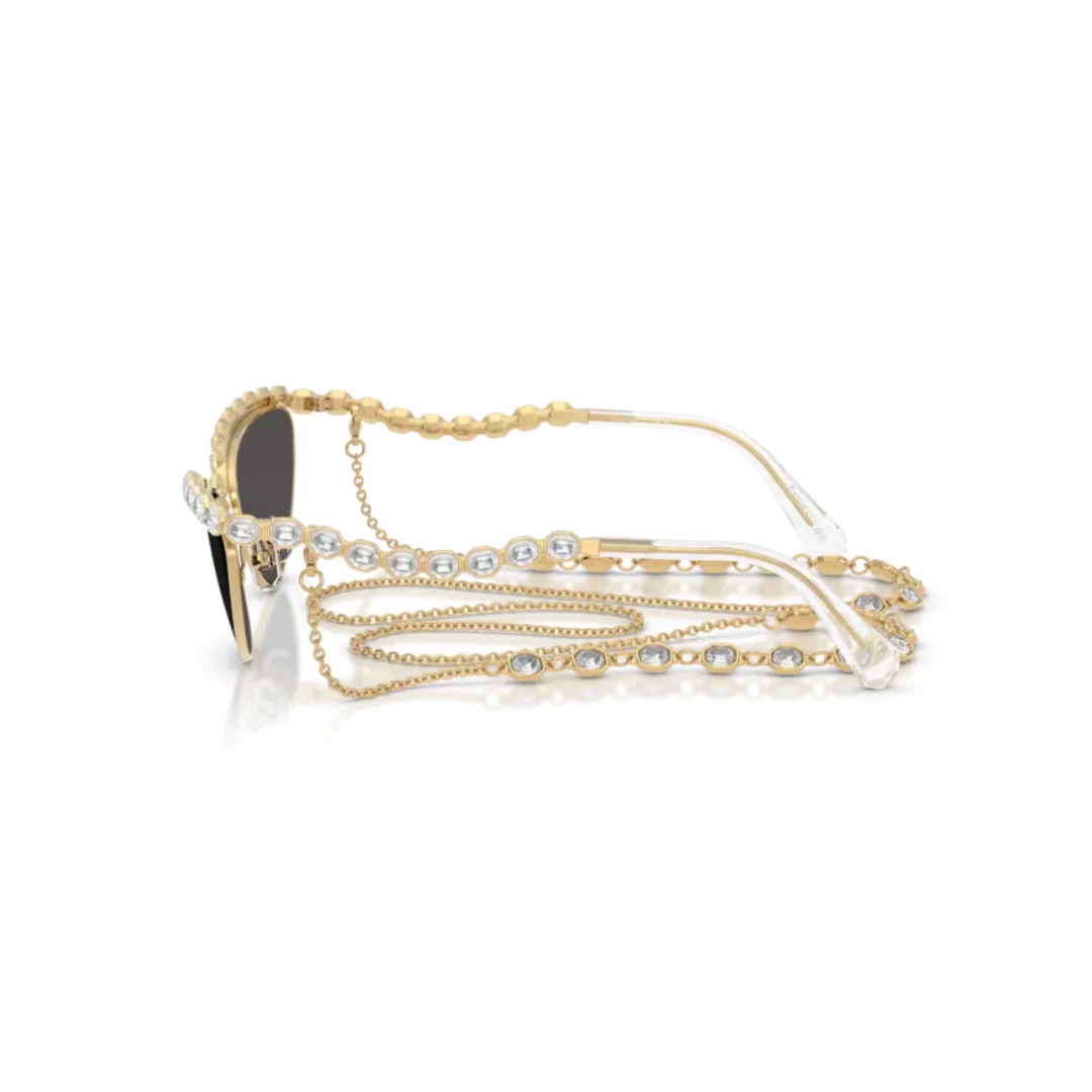 SWAROVSKI SUNGLASSES GOLD - Image 4