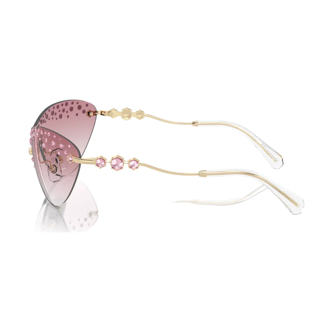 SWAROVSKI SUNGLASSES MASK PINK - Image 3