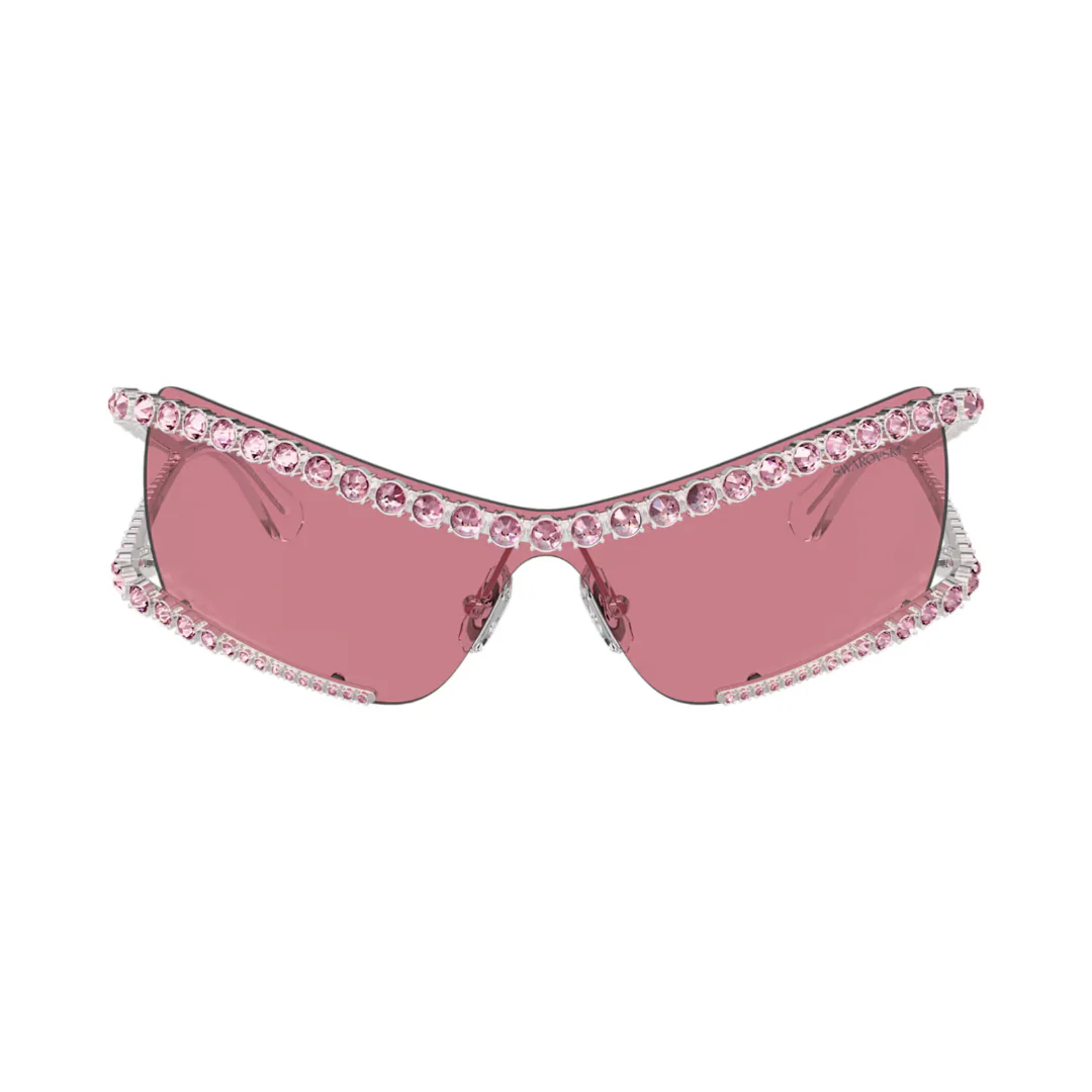SWAROVSKI SUNGLASSES MASK PINK - Image 2