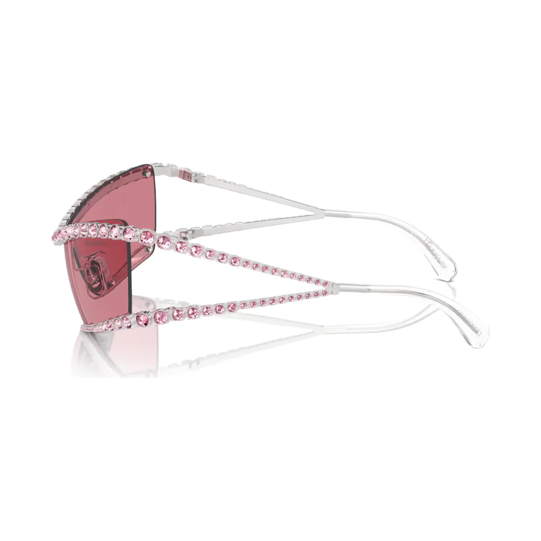 SWAROVSKI SUNGLASSES MASK PINK - Image 3