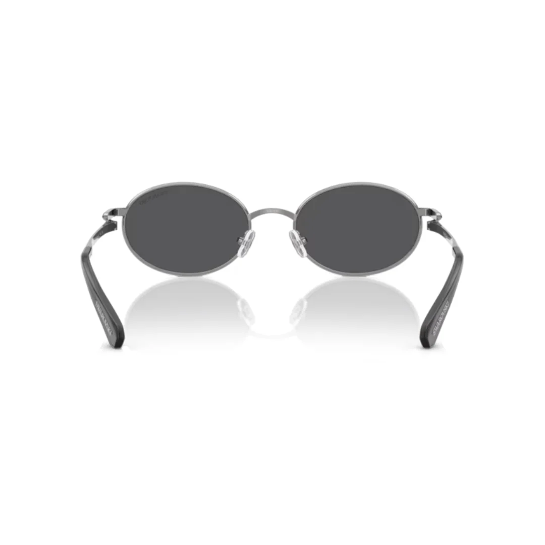 SWAROVSKI SUNGLASSES OVAL SHAPE SILVER - Image 3