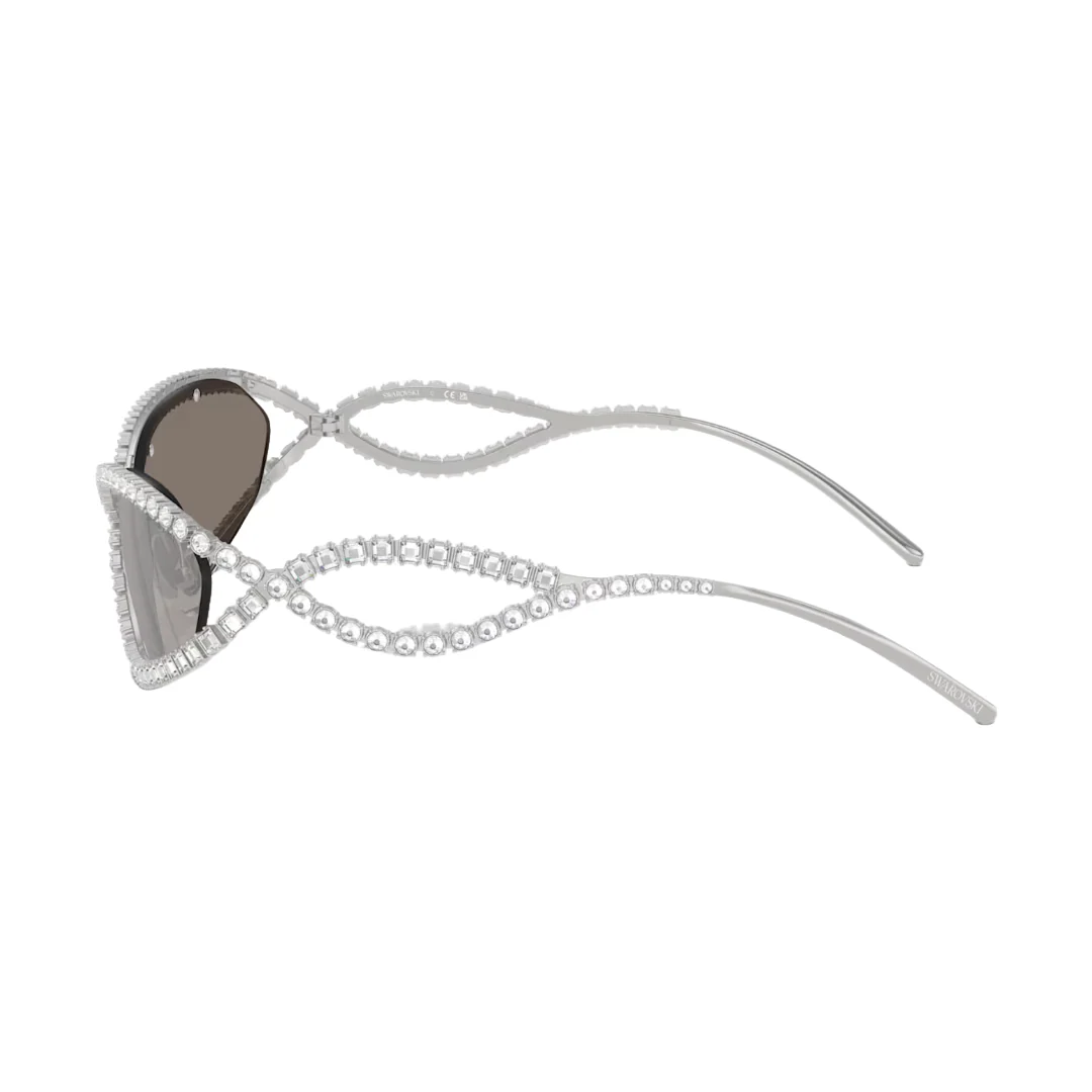 SWAROVSKI SUNGLASSES SILVER TONE SK7024 - Image 3