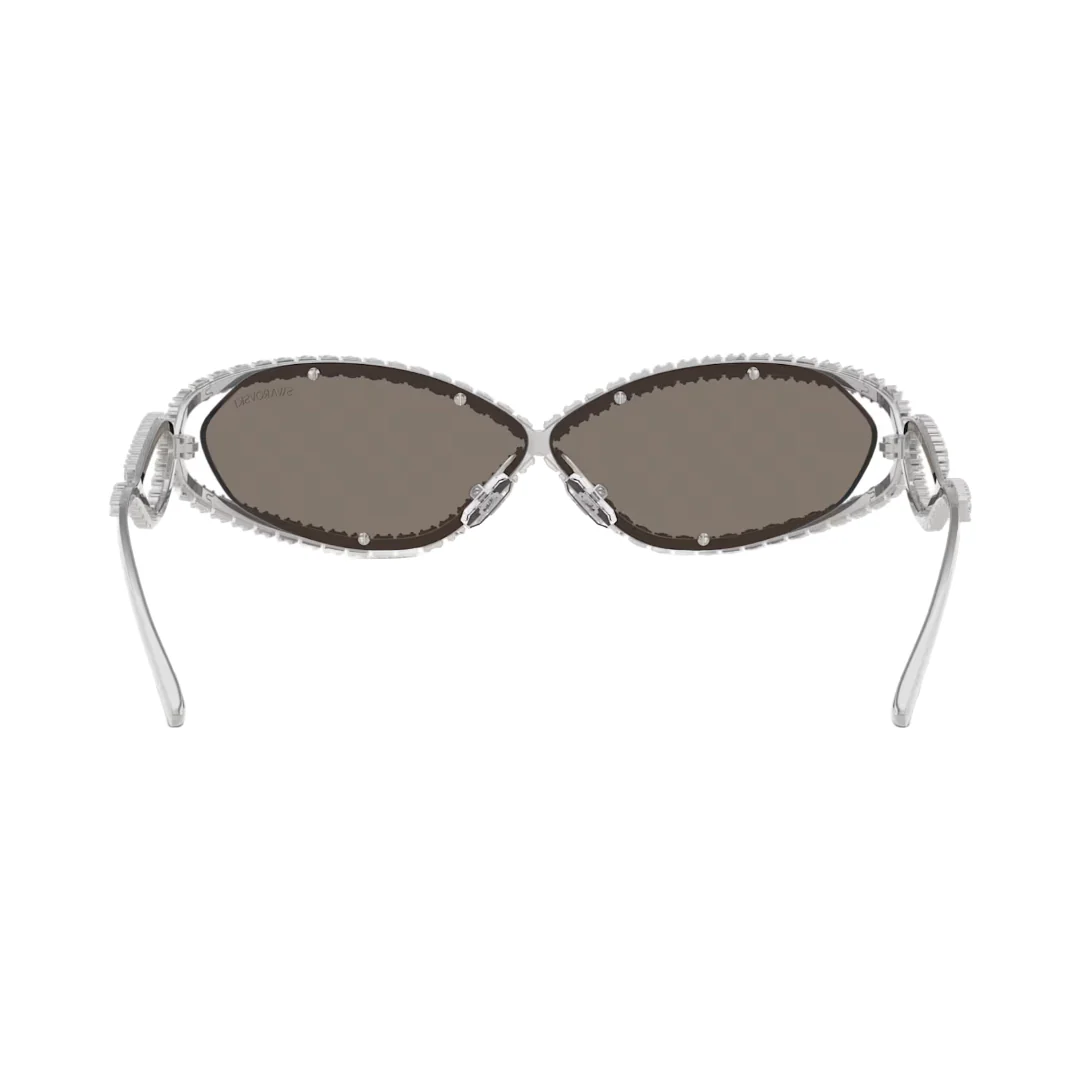 SWAROVSKI SUNGLASSES SILVER TONE SK7024 - Image 4