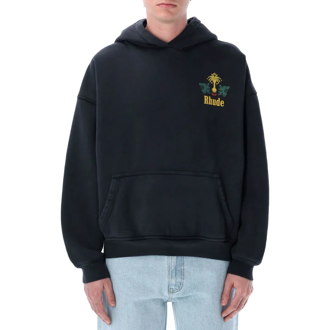 TABACO PULLOVER HOODIE BLACK - Image 3