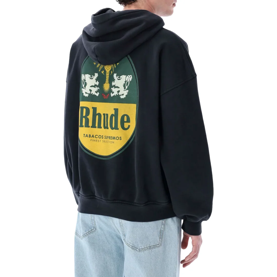 TABACO PULLOVER HOODIE BLACK - Image 4