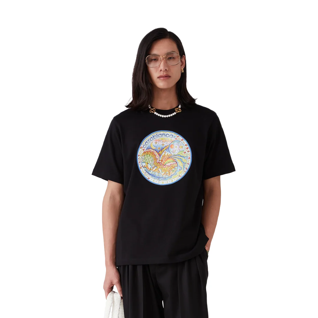 THE FOUR ELEMENTS T-SHIRT BLACK - Image 2