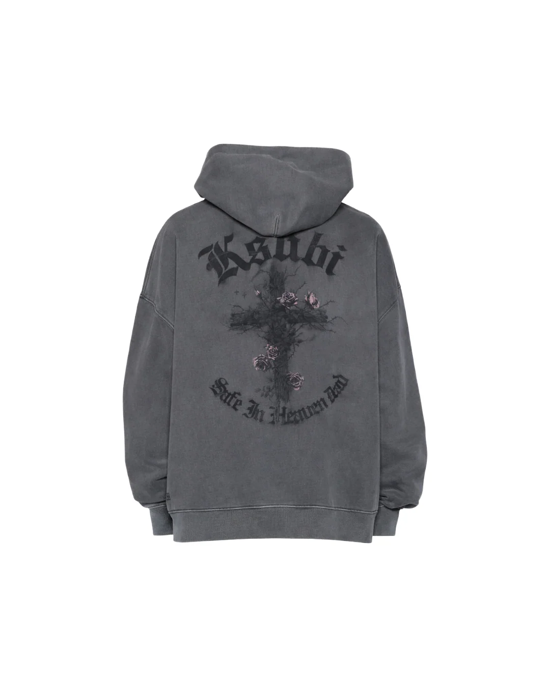 THORNED EKCESS HOODIE CHARCOAL - Image 2