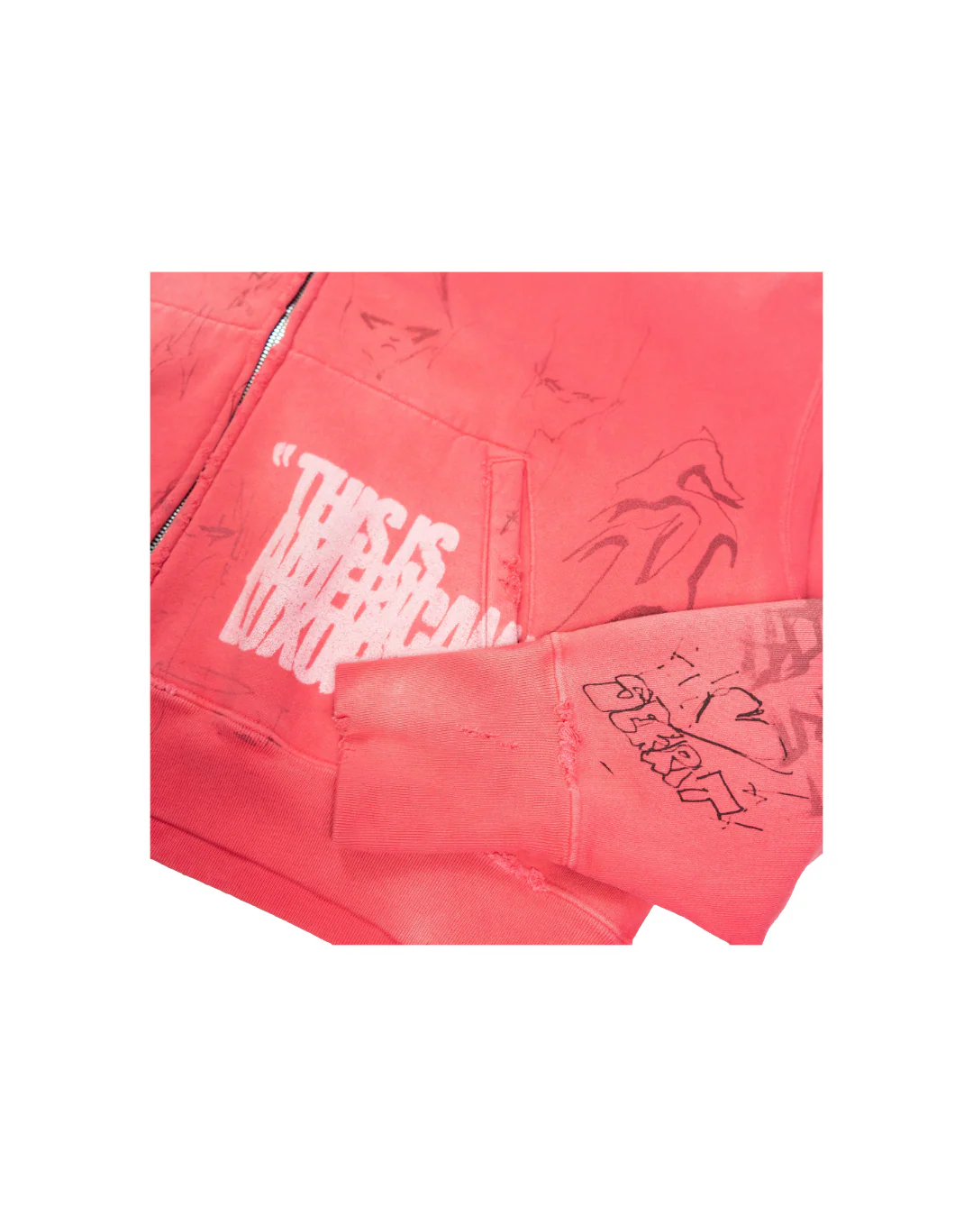 TIME CAPSULE ZIP-UP HOODIE - Image 3