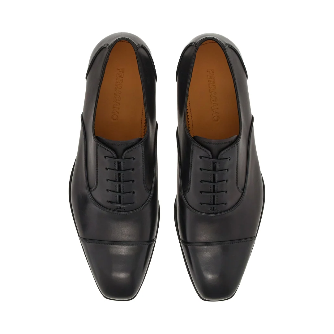 TRAMEZZA OXFORD WITH TOE CAP BLACK - Image 3
