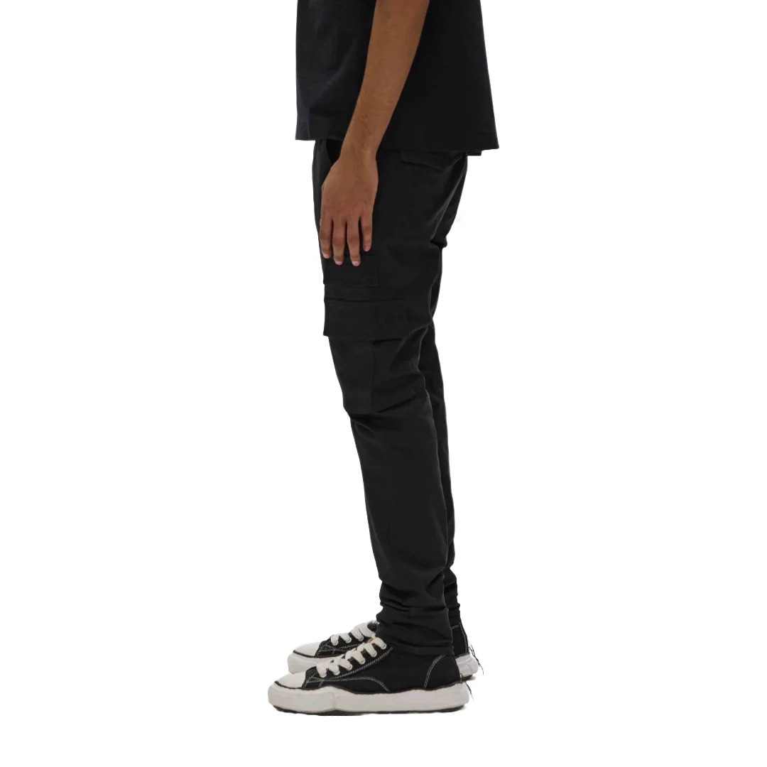TWILL CARGO PANT BLACK - Image 3