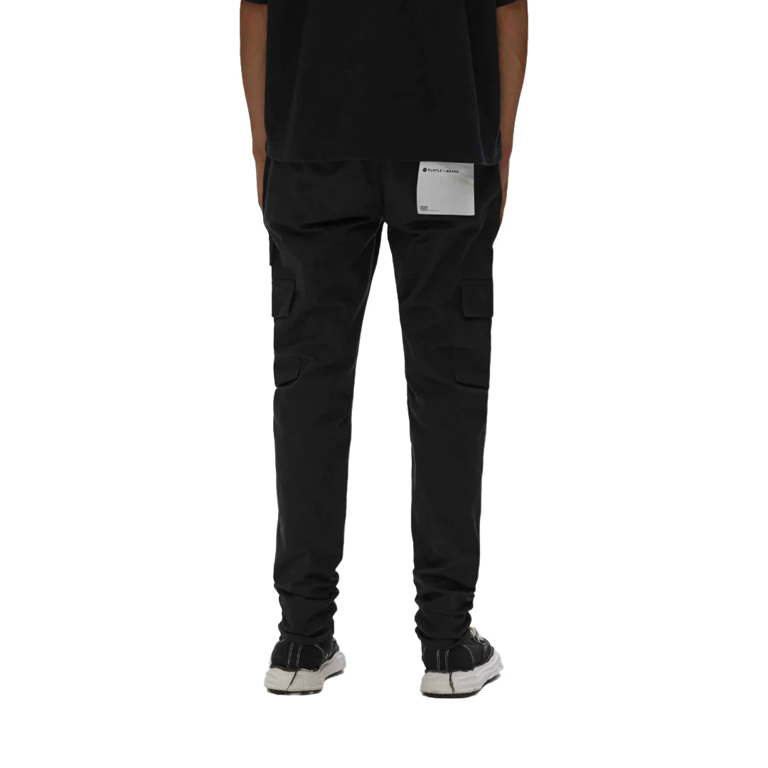 TWILL CARGO PANT BLACK - Image 4