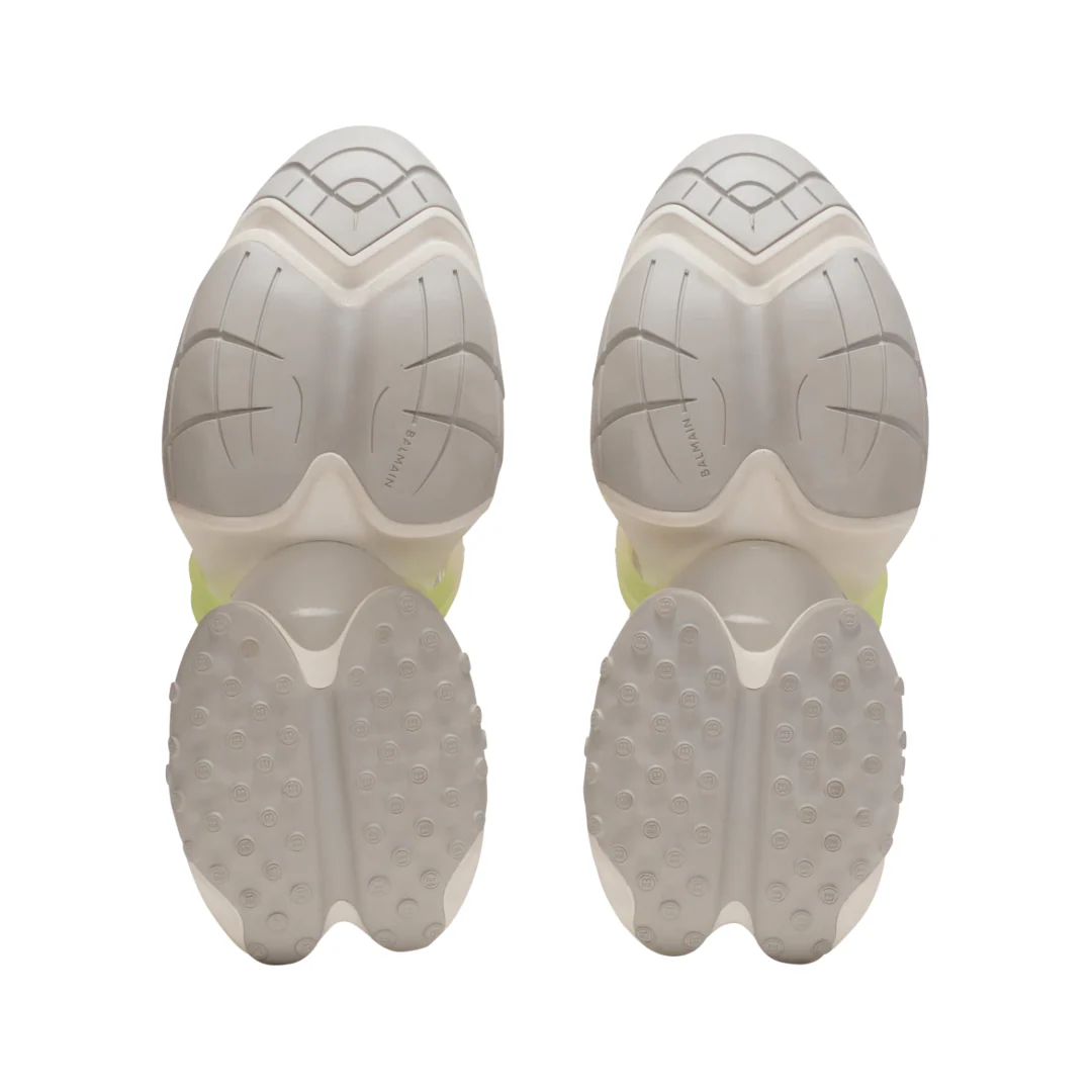 UNICORN WAVE SNEAKERS IN NEOPRENE AND CALFSKIN YELLOW - Image 4