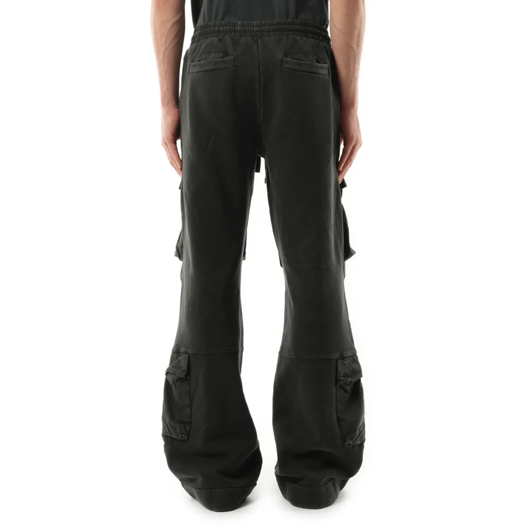 UTILITY SWEATPANTS IN WASHED BLACK - Image 3