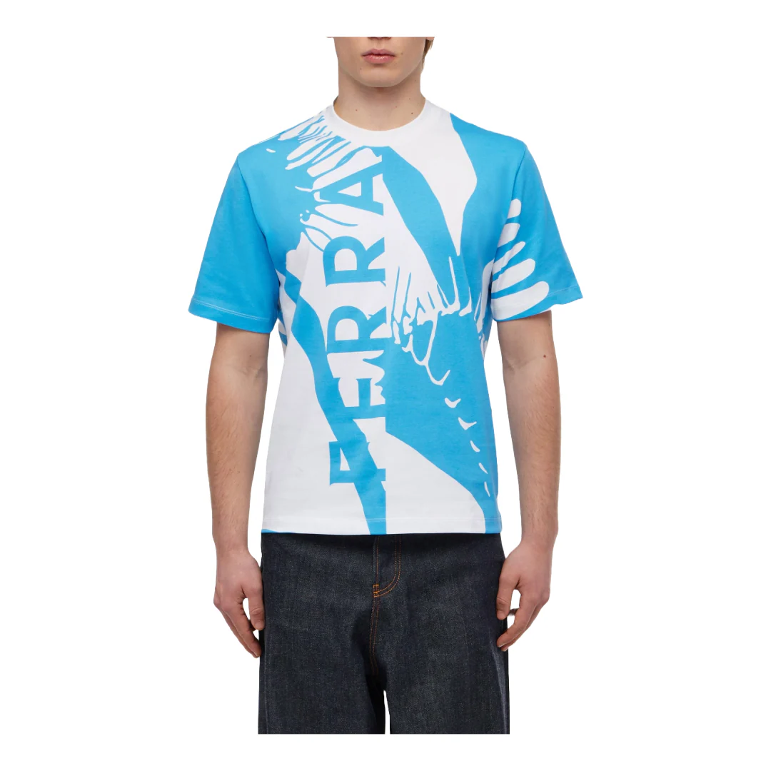 VENUS PRINT T-SHIRT BLUE - Image 2