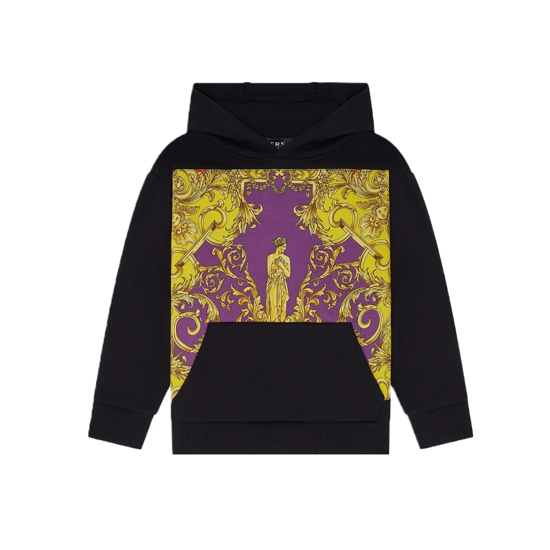 VERSACE BAROCCO GODDESS KIDS HOODIE