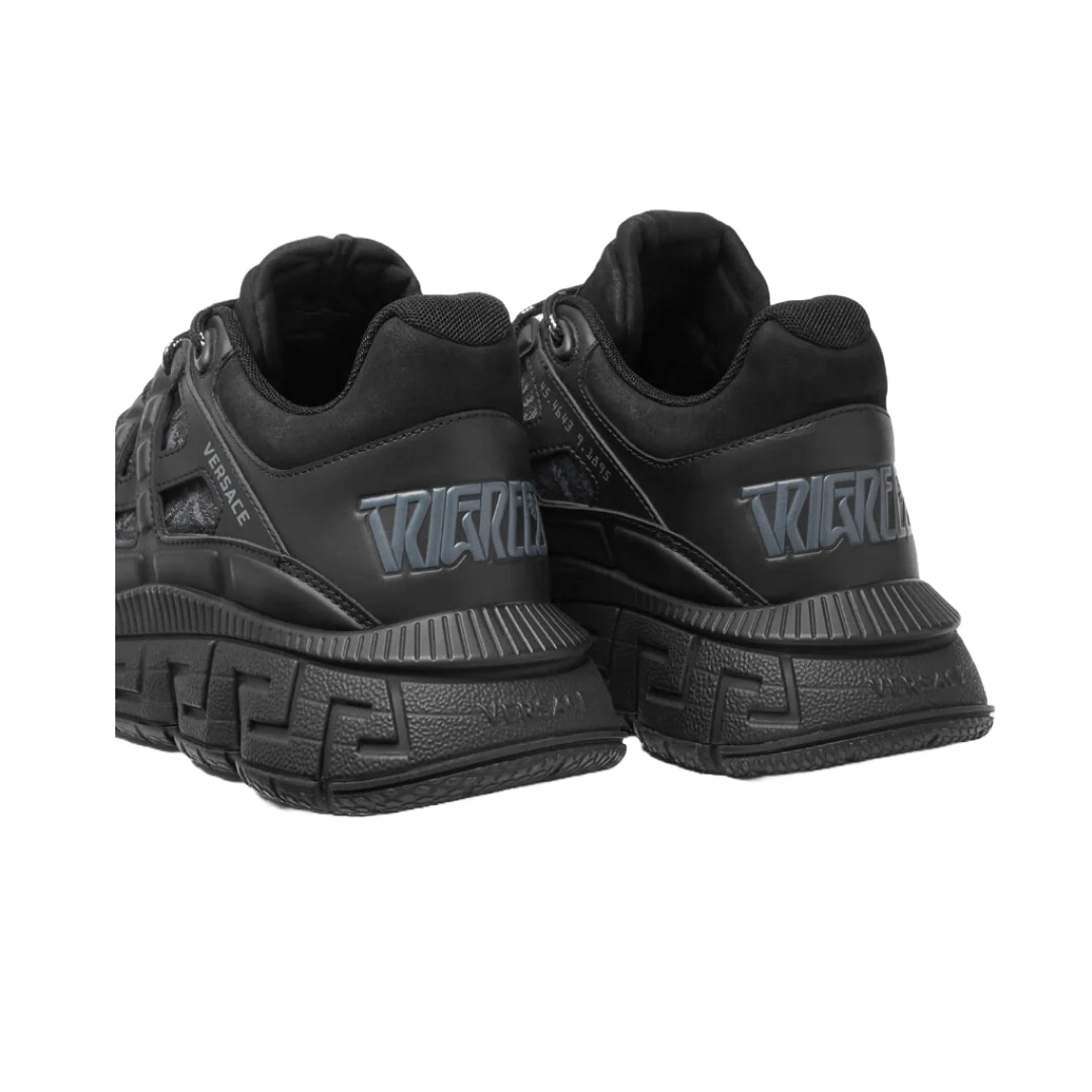 BAROCCO JACQUARD TRIGRECA SNEAKERS BLACK - Image 3