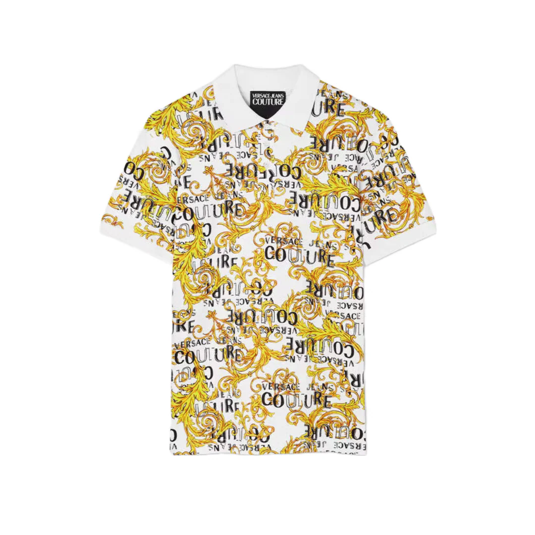 VERSACE COUTURE LOGO COUTURE POLO SHIRT - Image 2