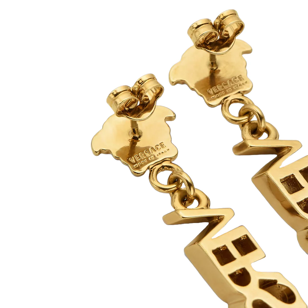 VERSACE DROP EARRINGS - Image 2